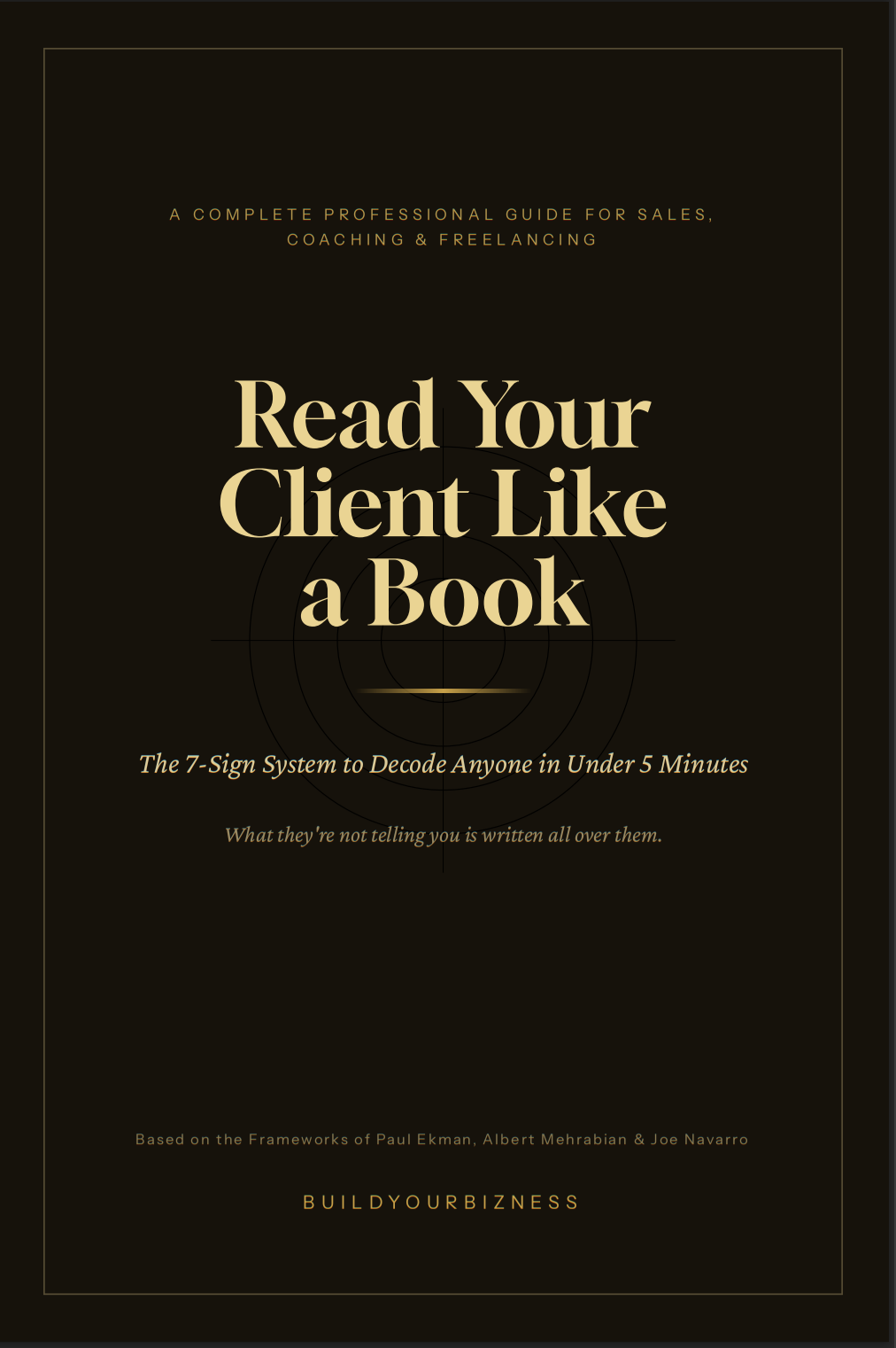 Read Your Client like a book